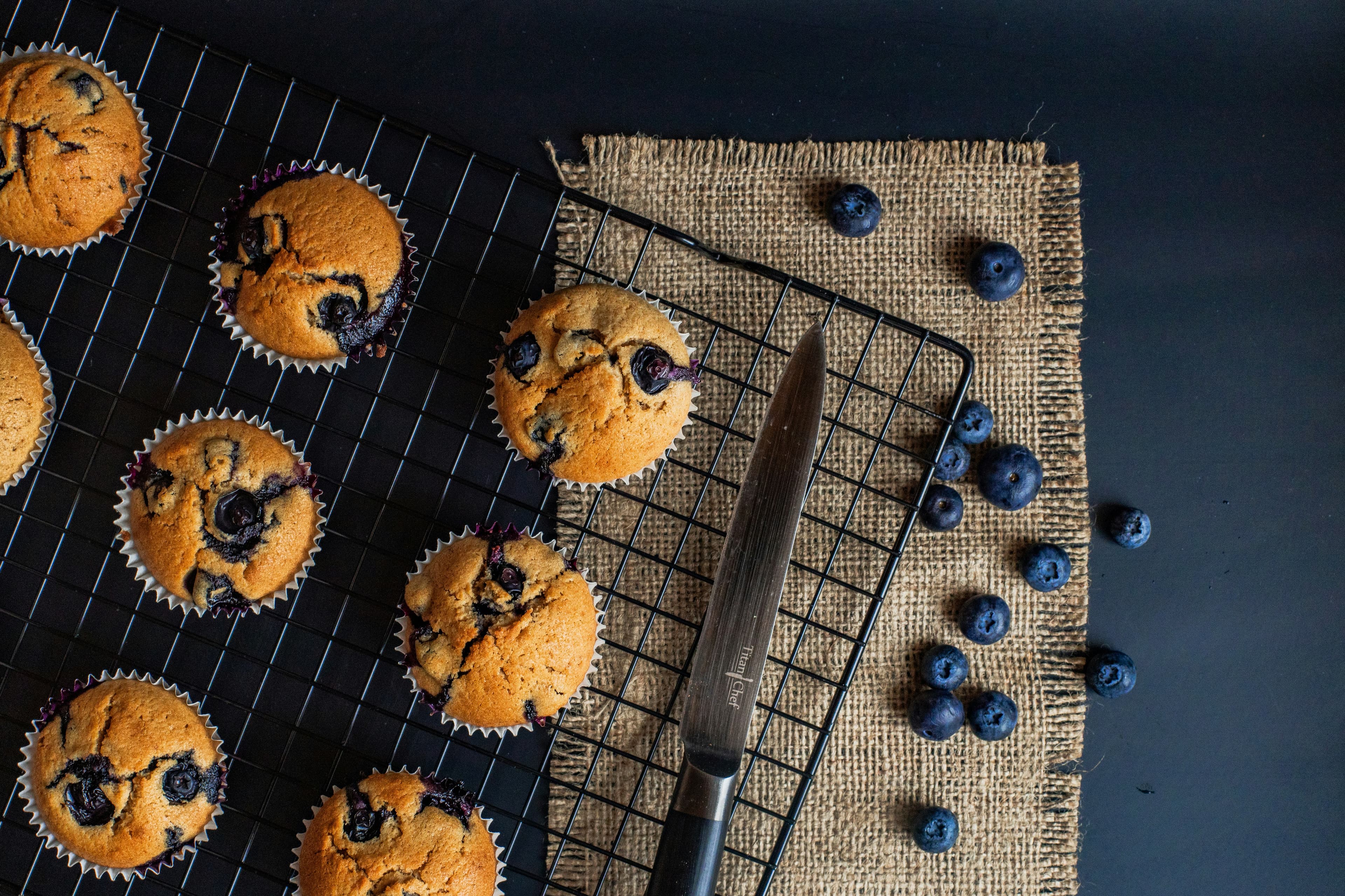 Freshly baked muffins